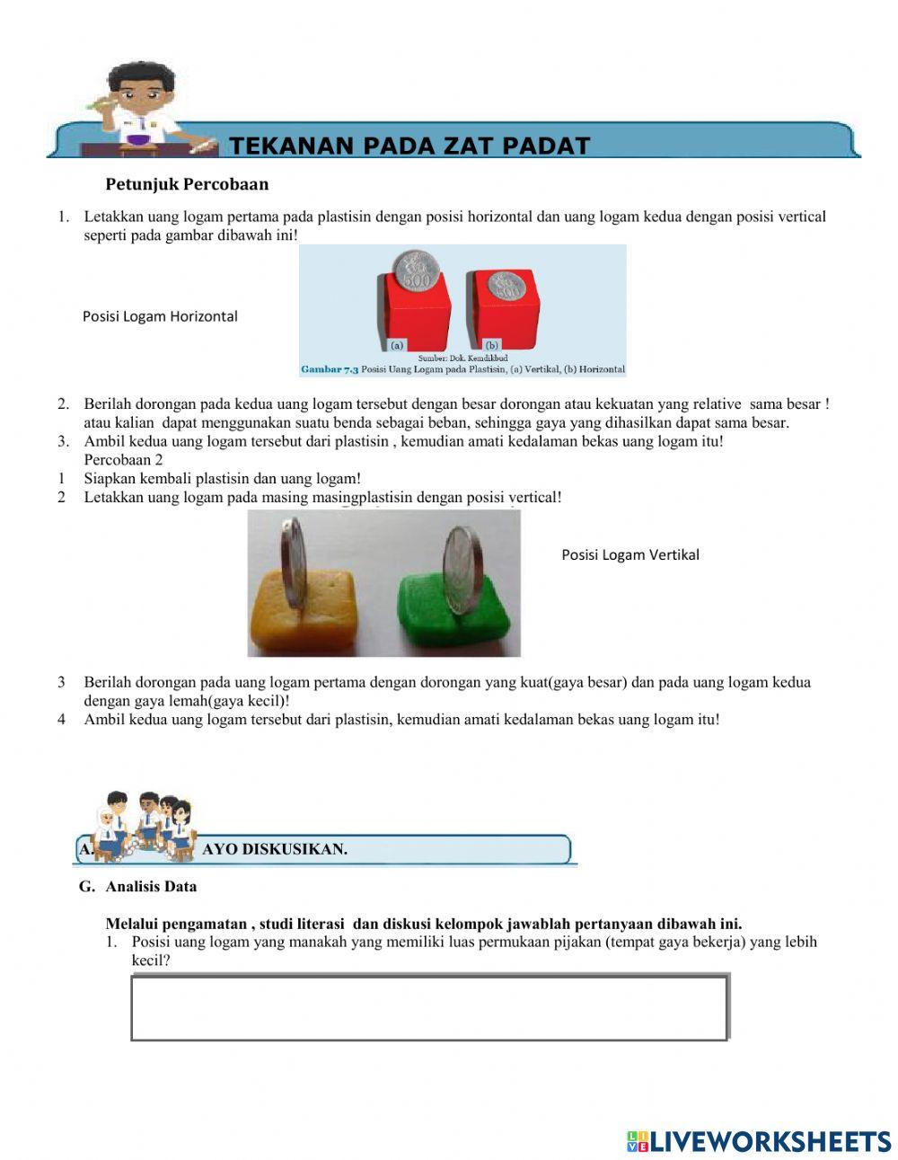 LKPD Tekanan Zat Padat
