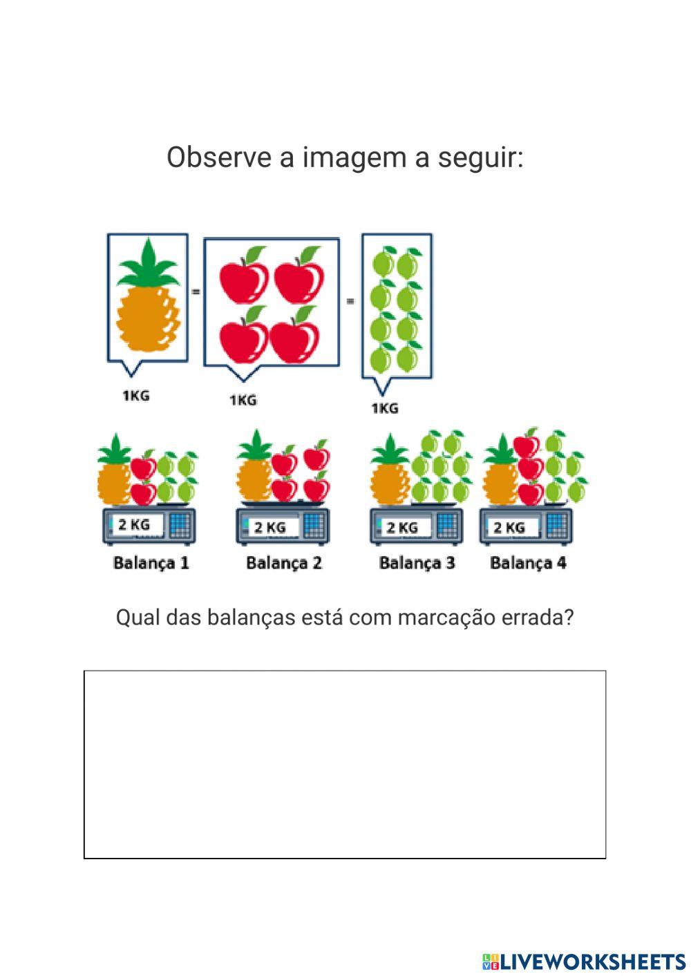 Operações inversas a partir de igualdades