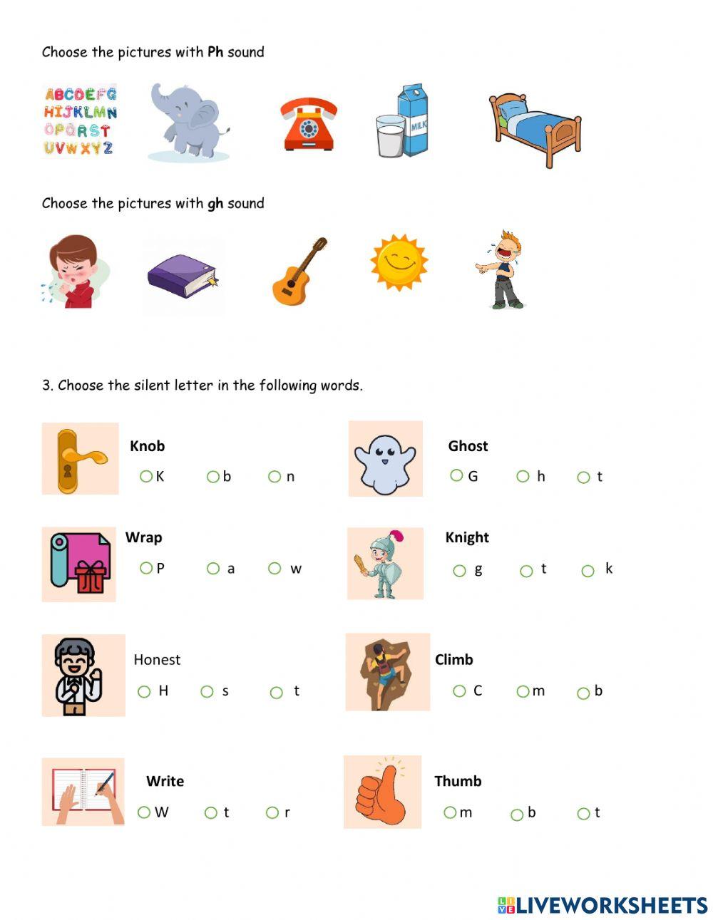 Consonant Diagraph and silent consonant
