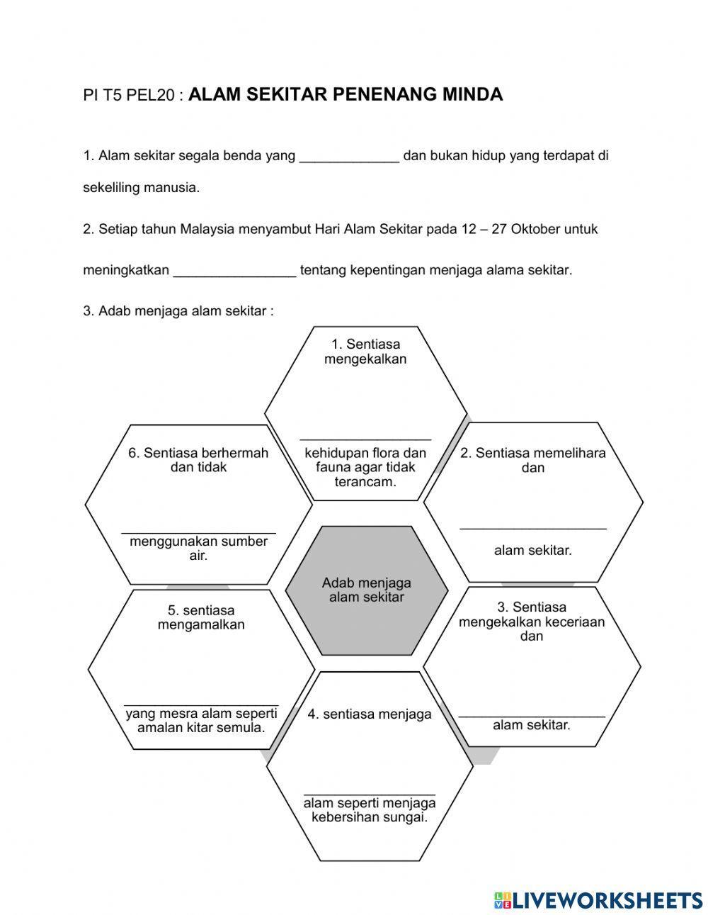 Alam Sekitar Penenang Minda