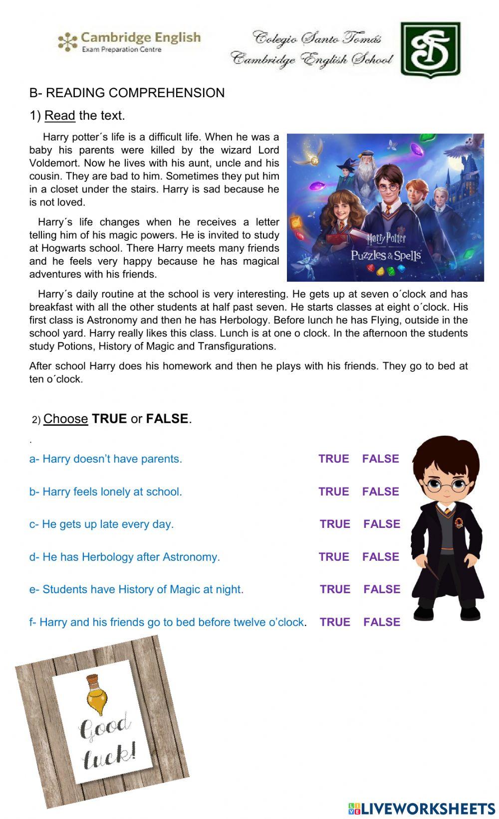 Reading Mid Term 2021