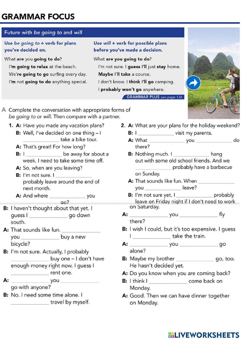 Intermediate b - future