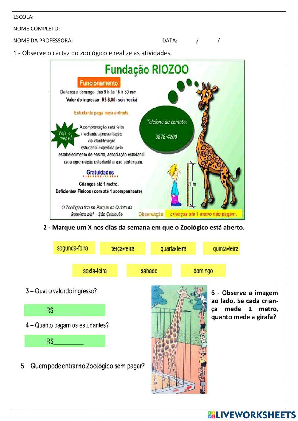 Zoológico Diferente3