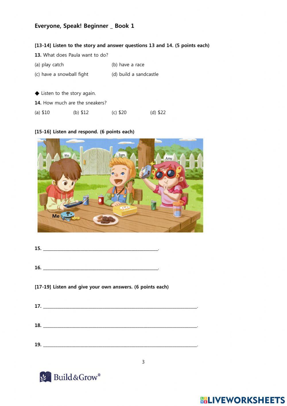 Final exam- Everyonespeaks 11-14