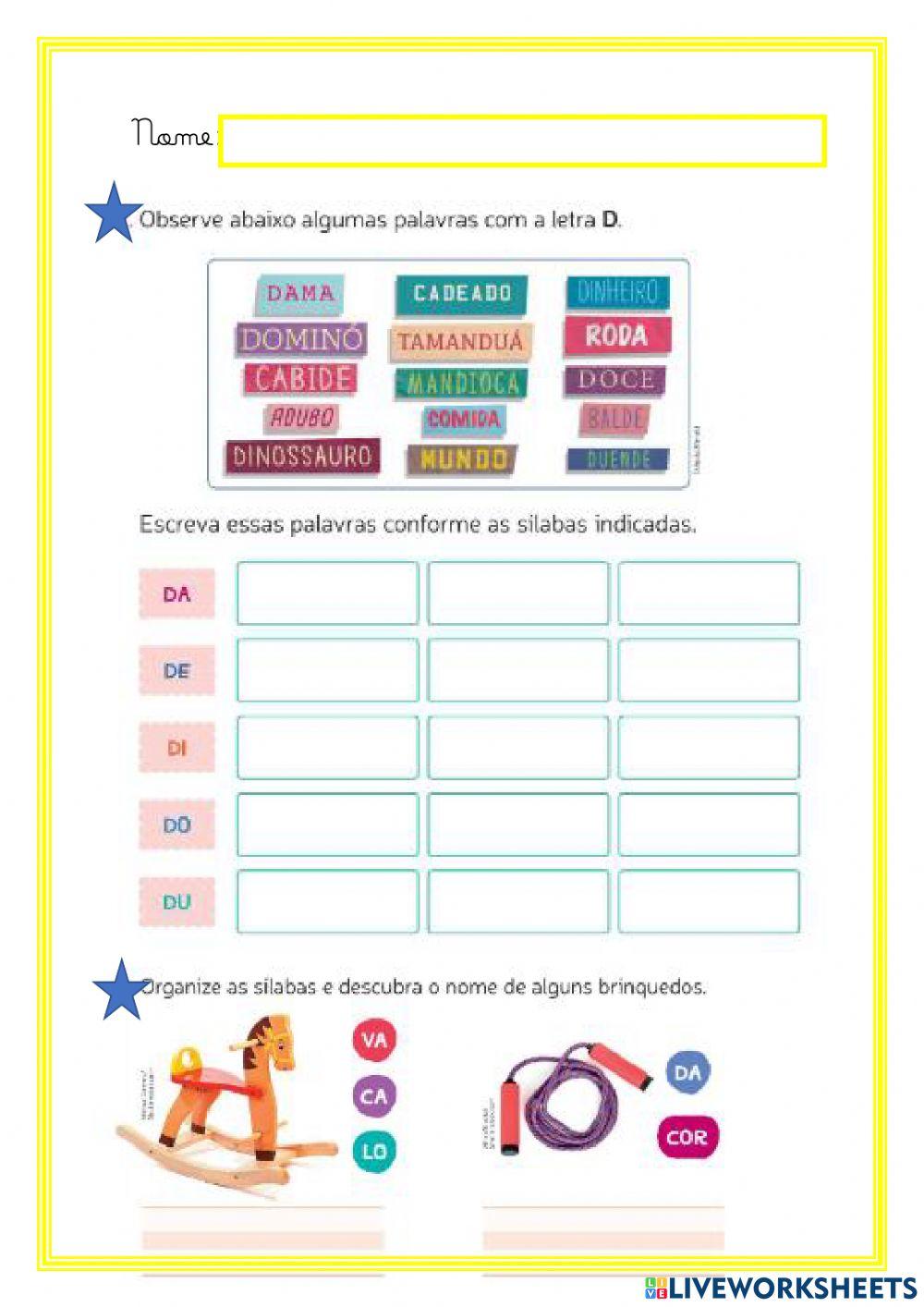 Atividade1 ano português