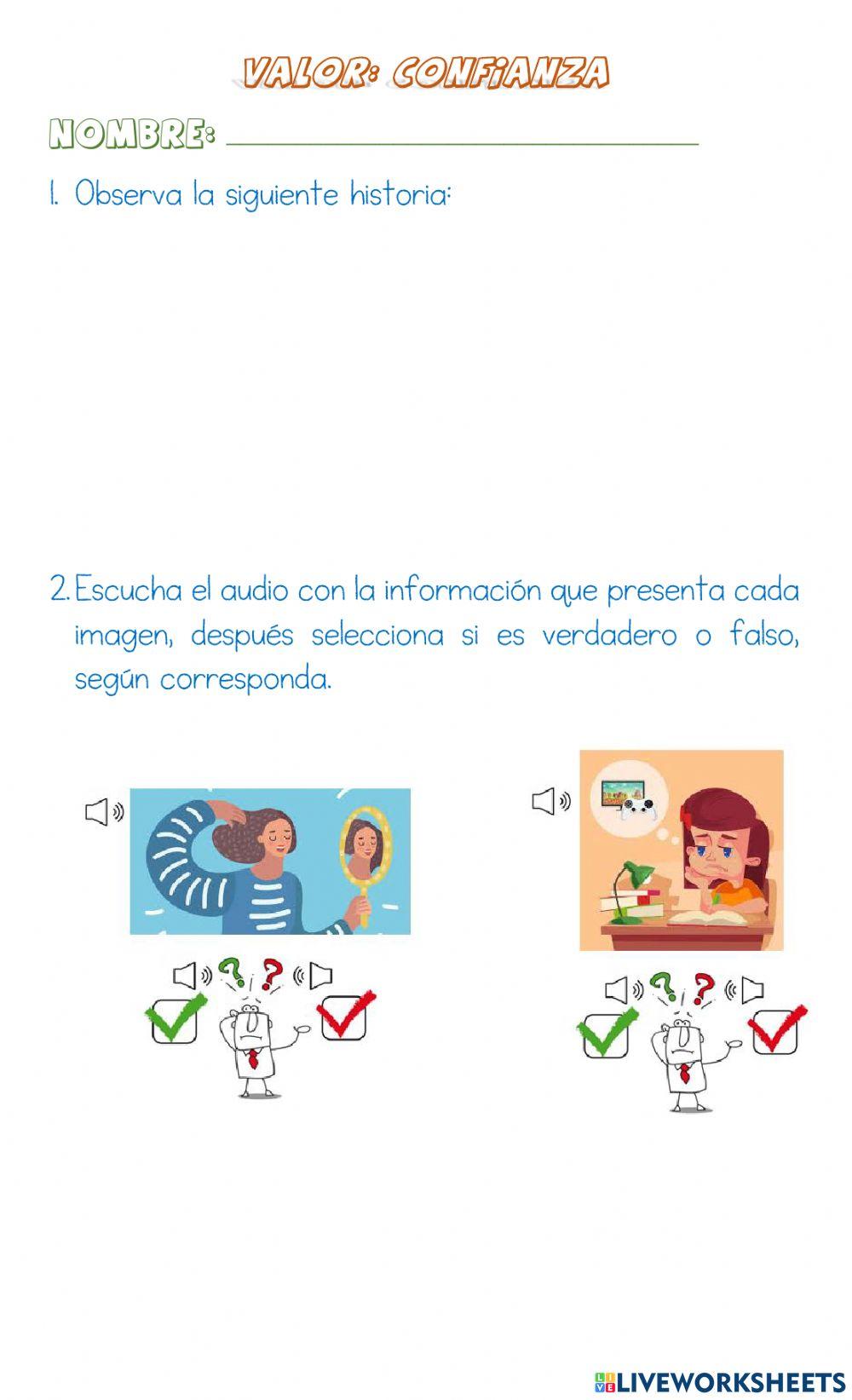 Valor de la confianza