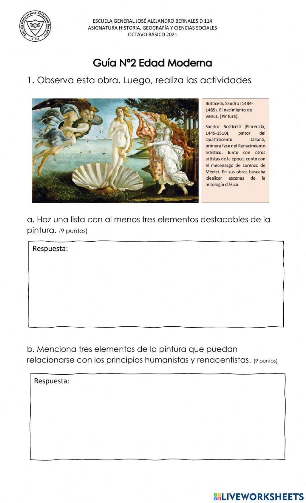 Arte en la Edad Moderna