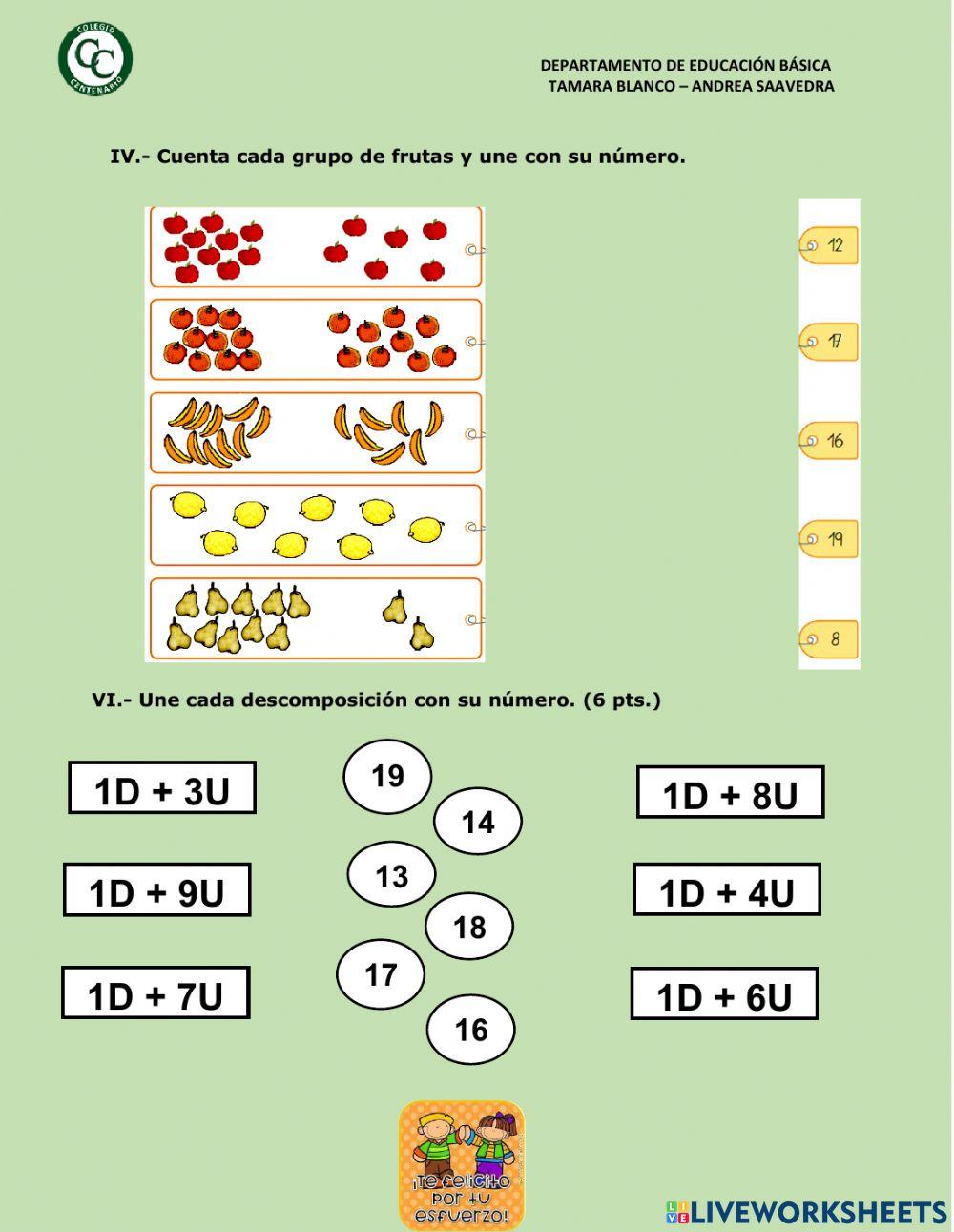 Números hasta el 20