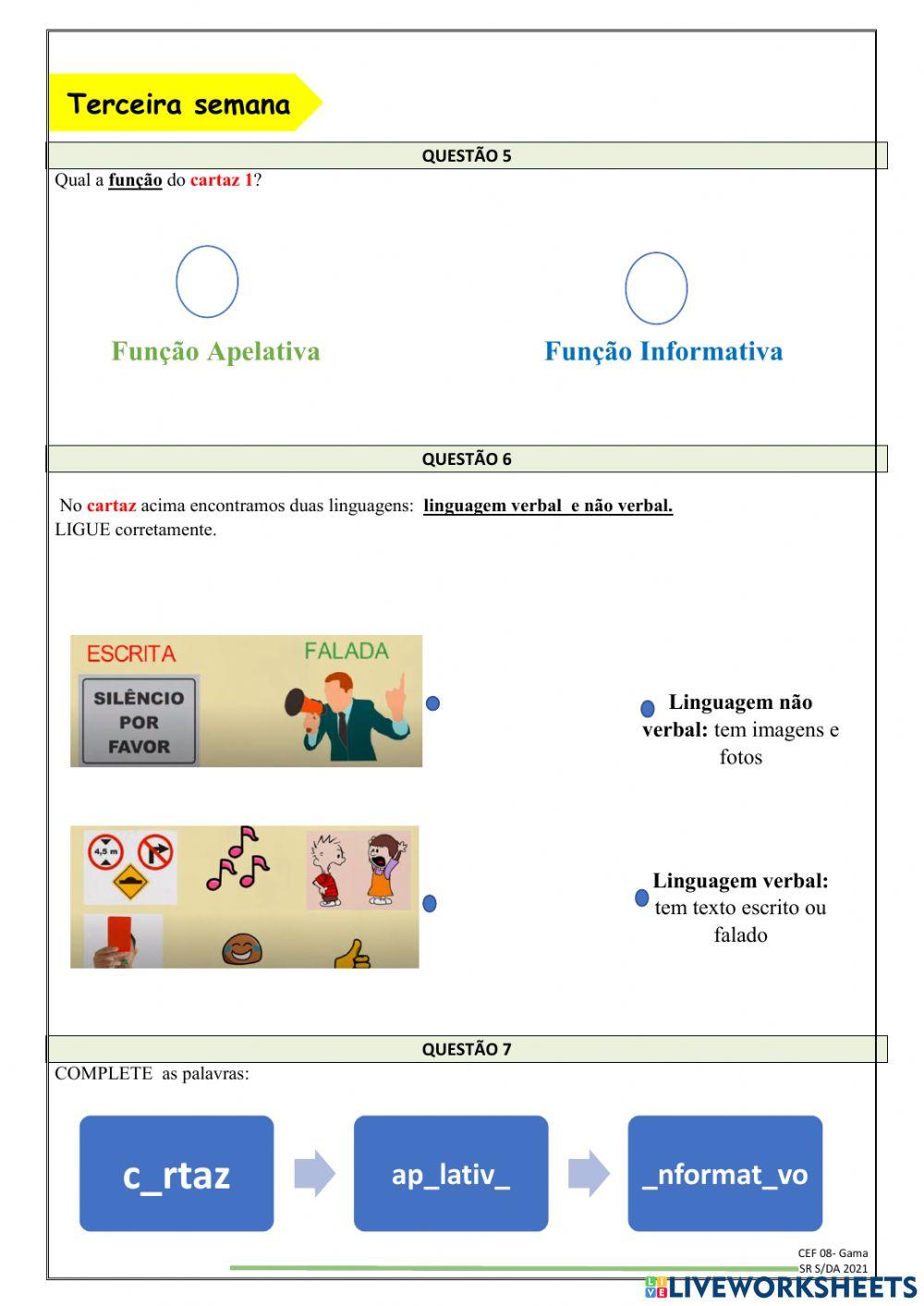 Gênero Textual Cartaz