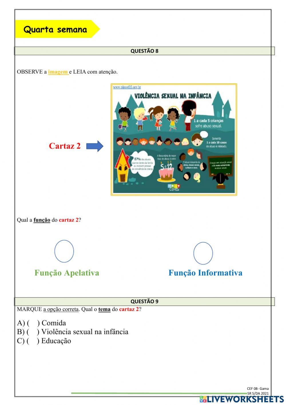 Gênero Textual Cartaz