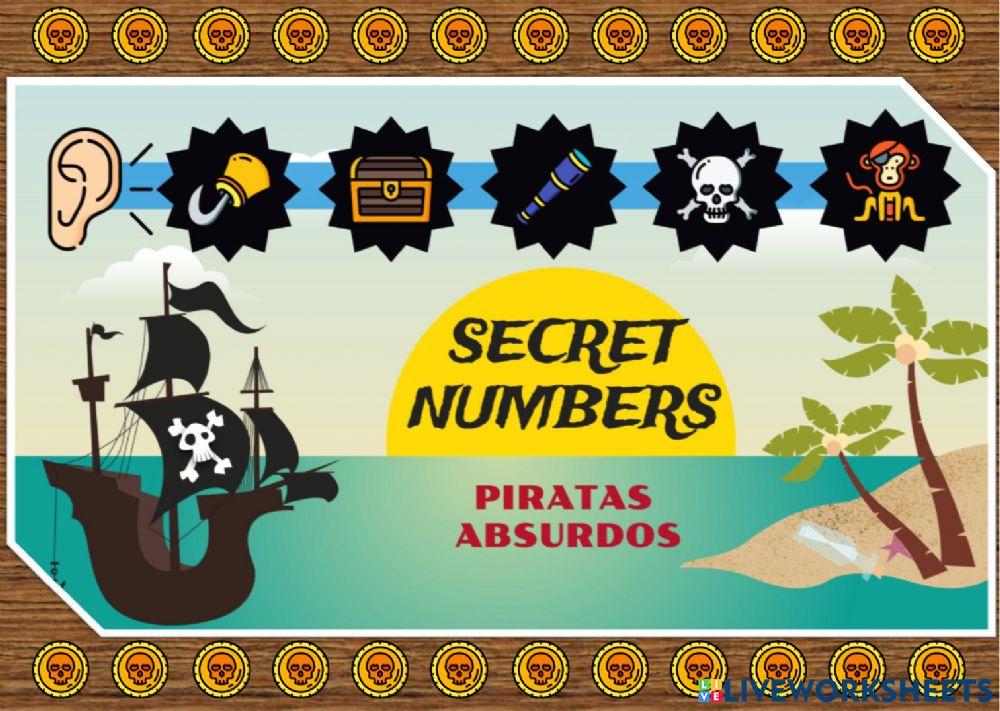 Piratas absurdos secret numbers