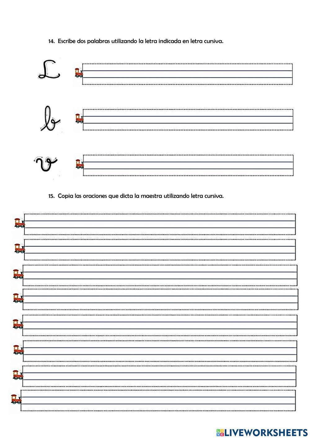 Evaluación quimestral