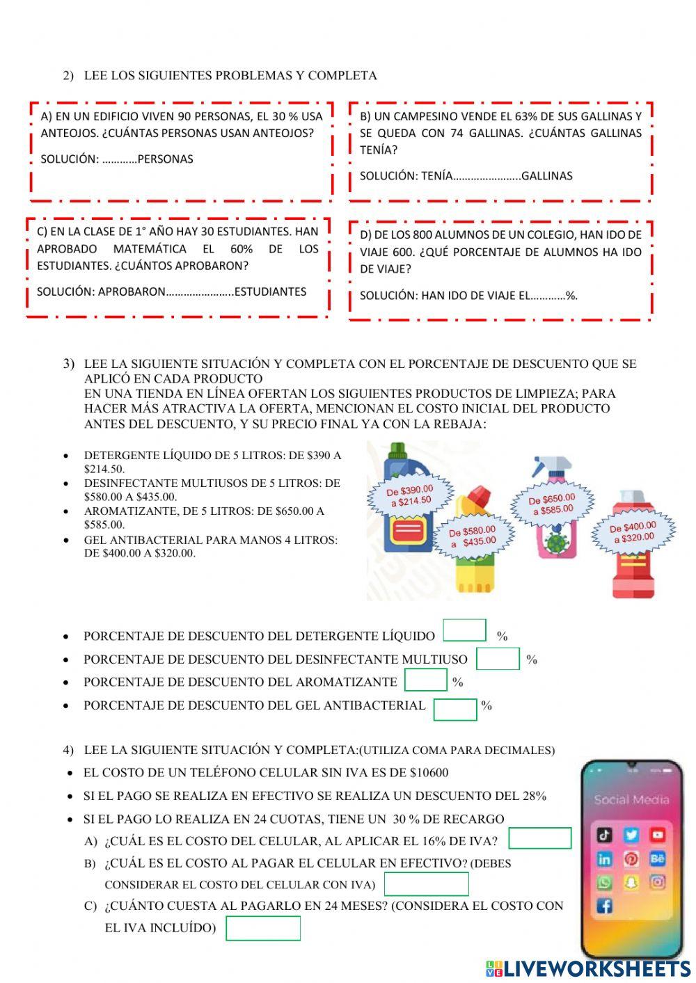 2° año tp n°7-porcentaje