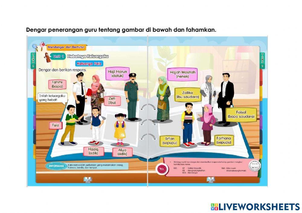 Tulis Kata Nama Am dan Khas dengan betul