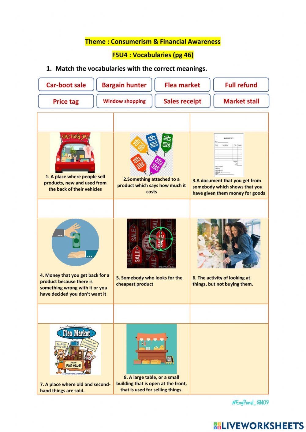 GN09 Speaking Skill - Shopping Therapy