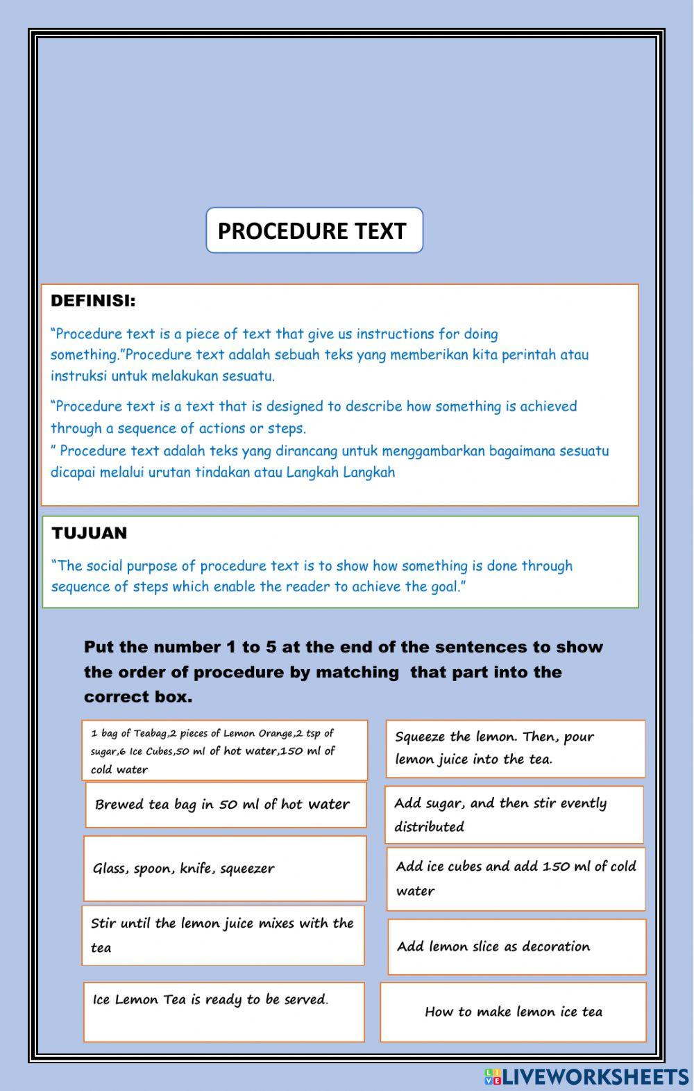 1108764 generic structure of procedure text