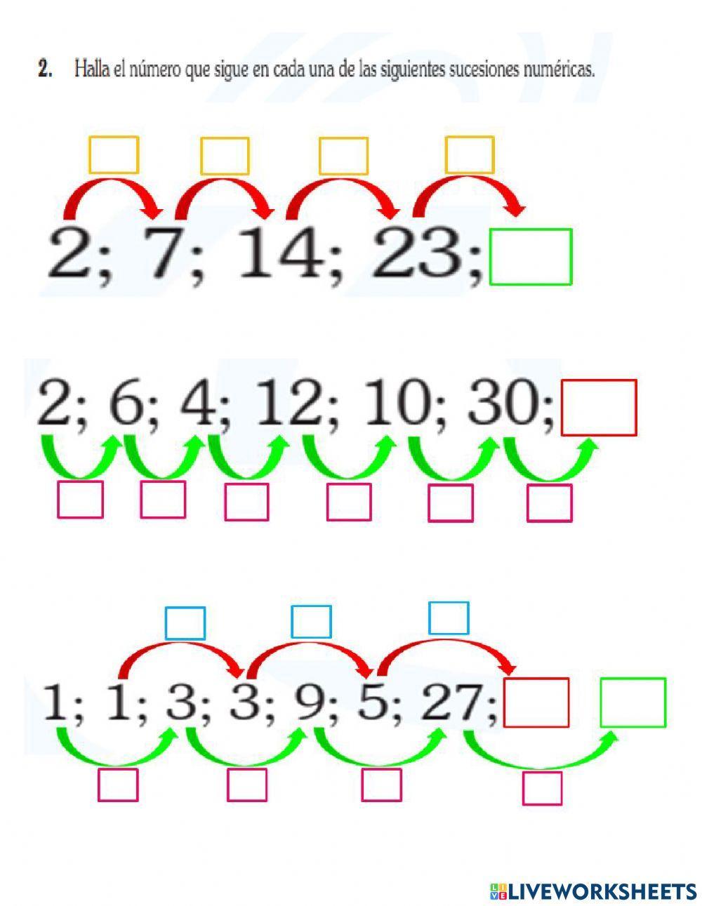 Práctica calificada de razonamiento matemático