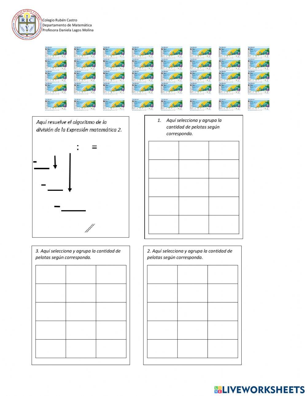 Prueba: Algoritmo de la división