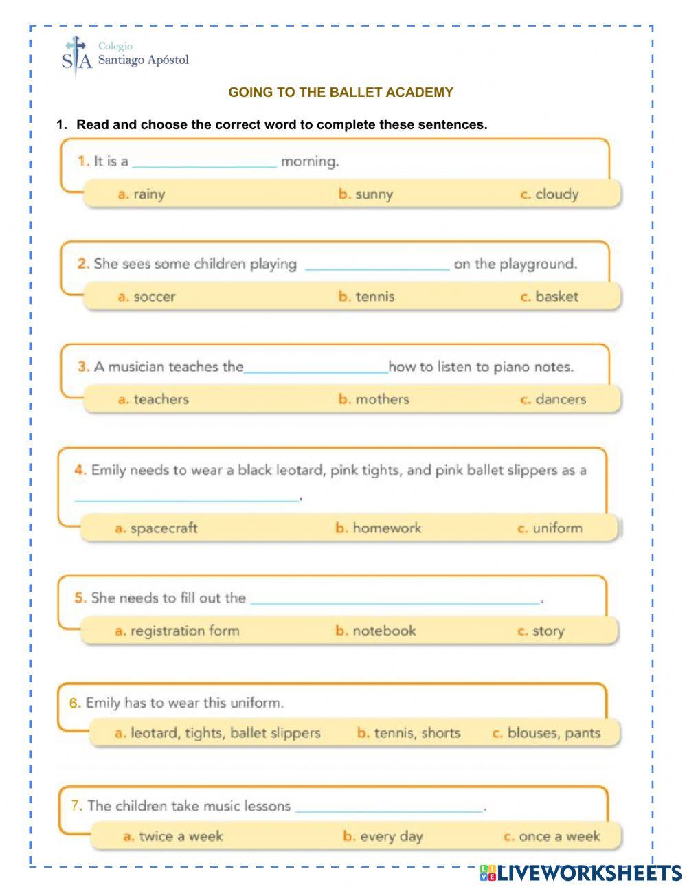 Listening and reading