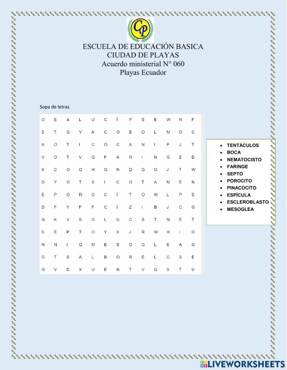 Evaluación Primer parcial