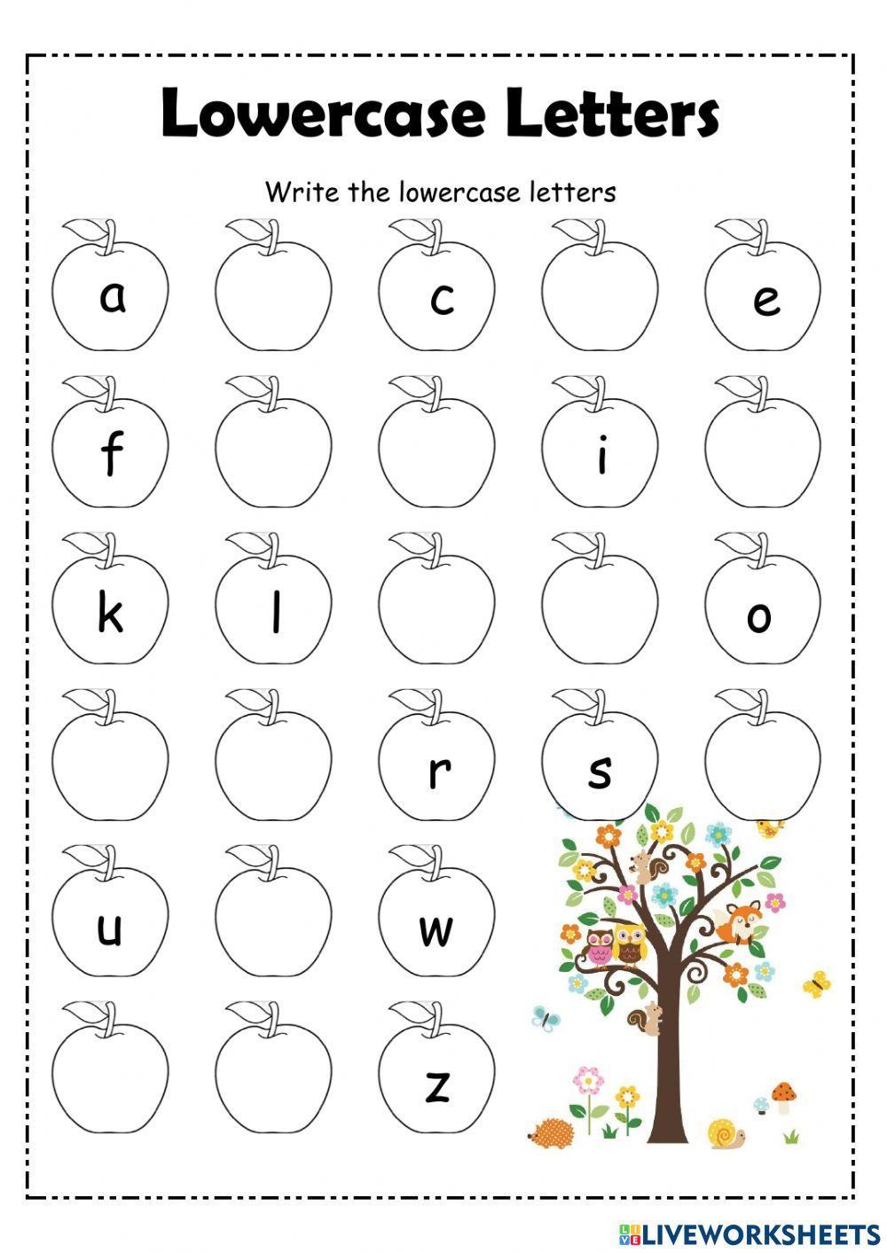 Lowercase letter ABC Lowercase letter ABC