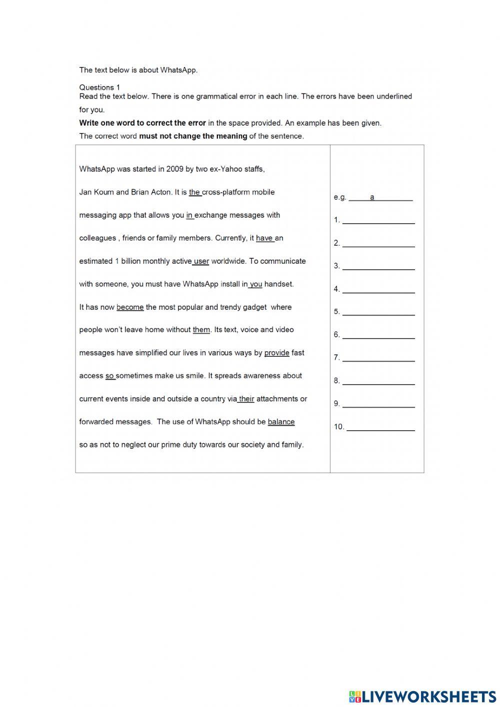 PT3 Error Correction PT3 Error Correction