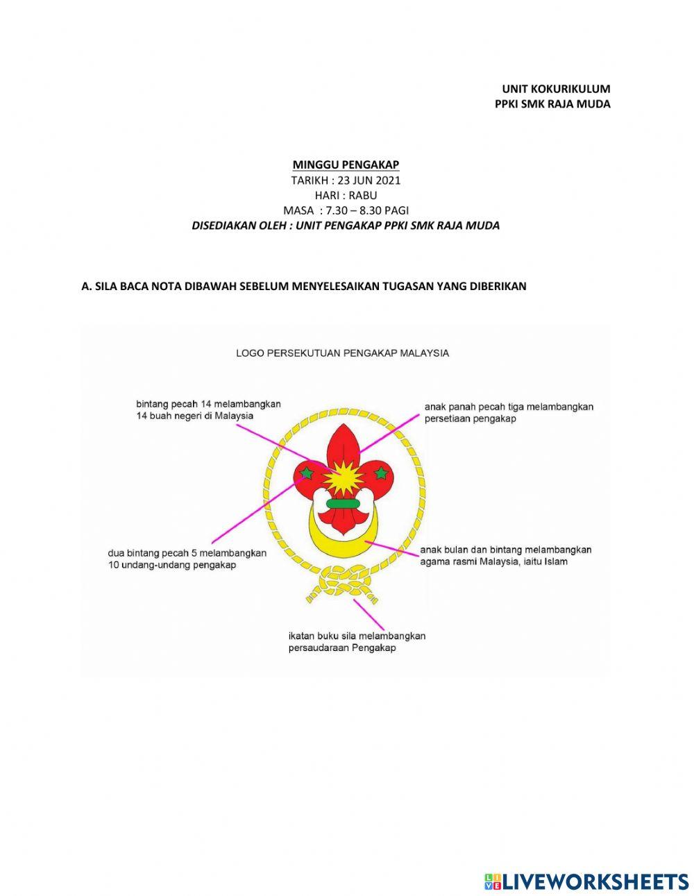 Lambang pengakap  malaysia