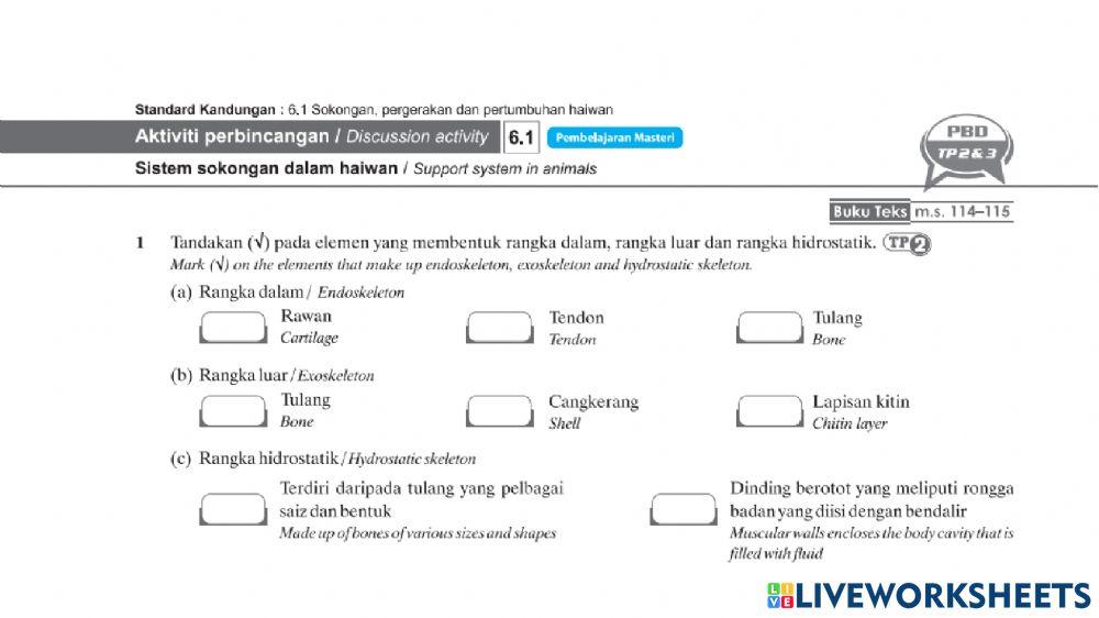 Bab6 Sokongan, Pergerakan dan Pertumbuhan