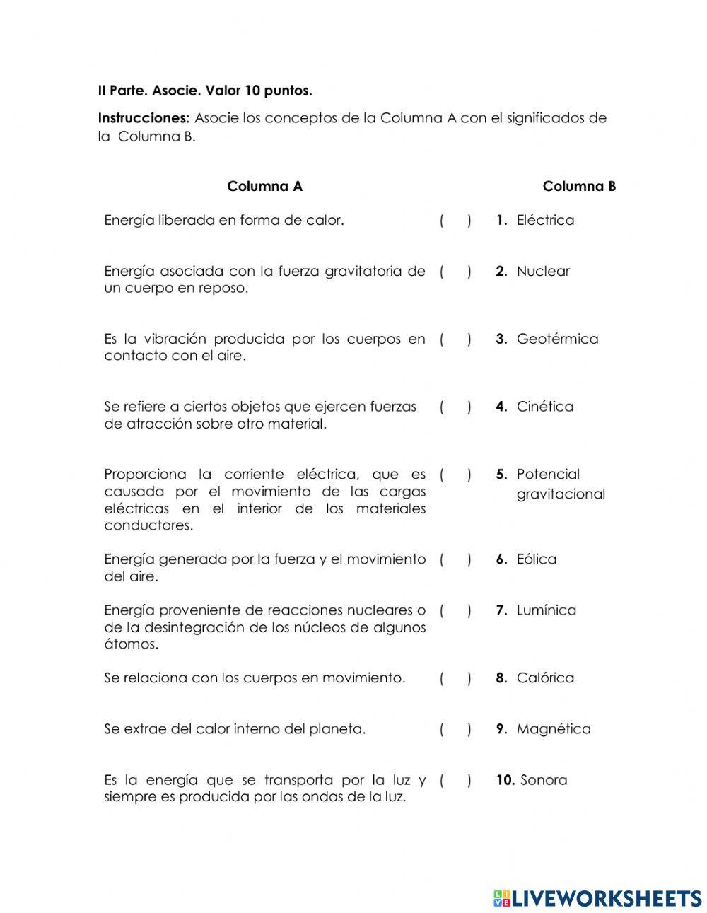 Prueba corta no.2-6 grado II TRi 2021