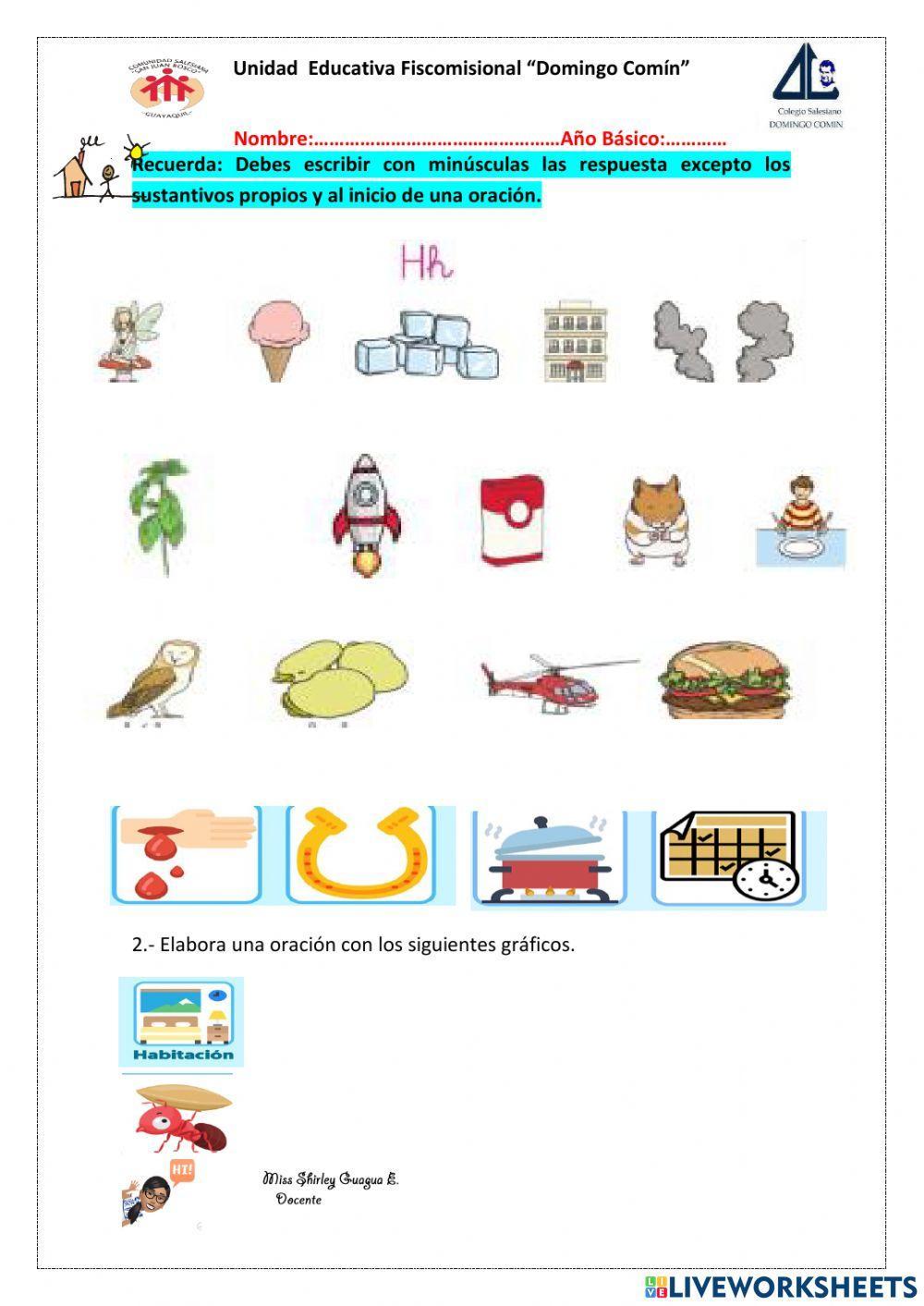 Uso ortográfico de la h