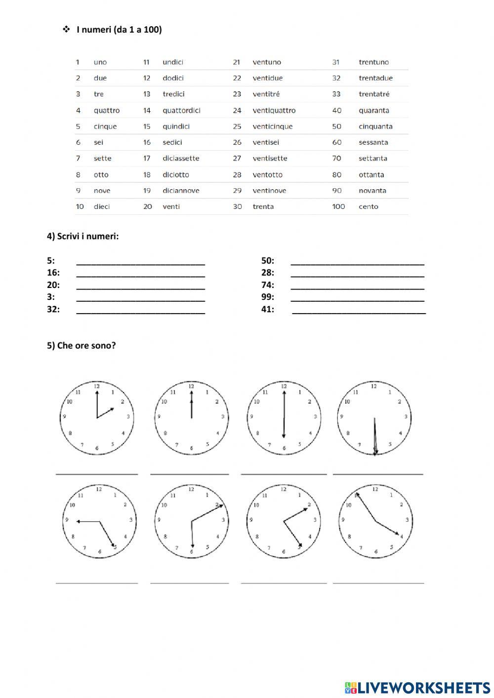 Prenotare una camera + revision