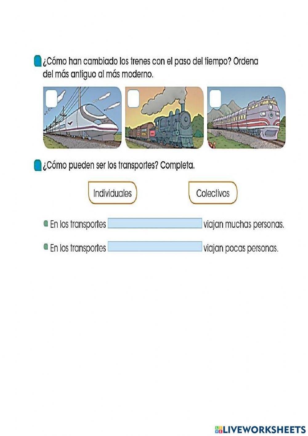 Medios de transporte