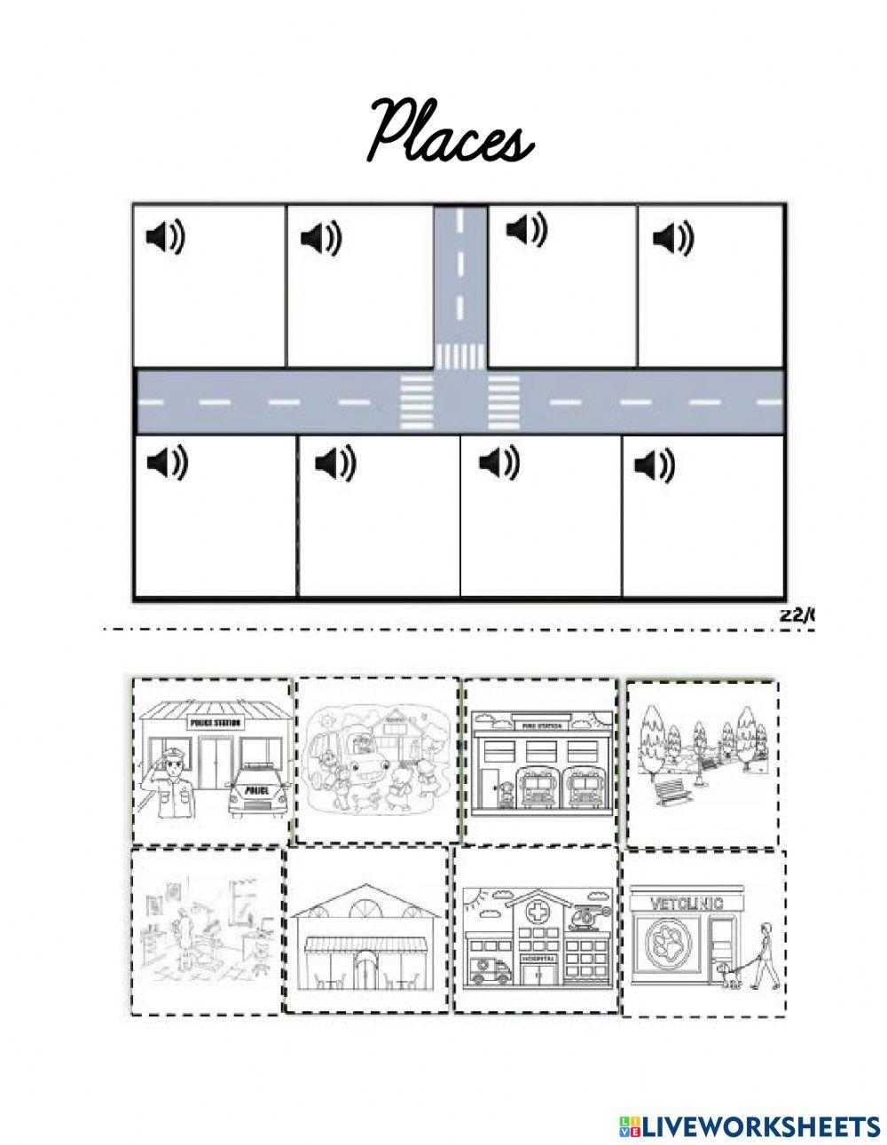 Places around the town