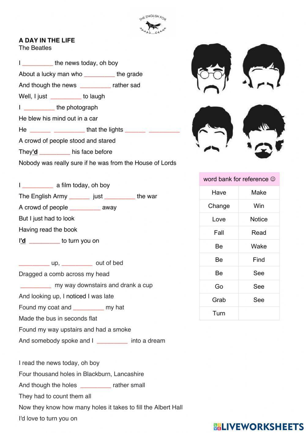 A Day in the Life - Beatles