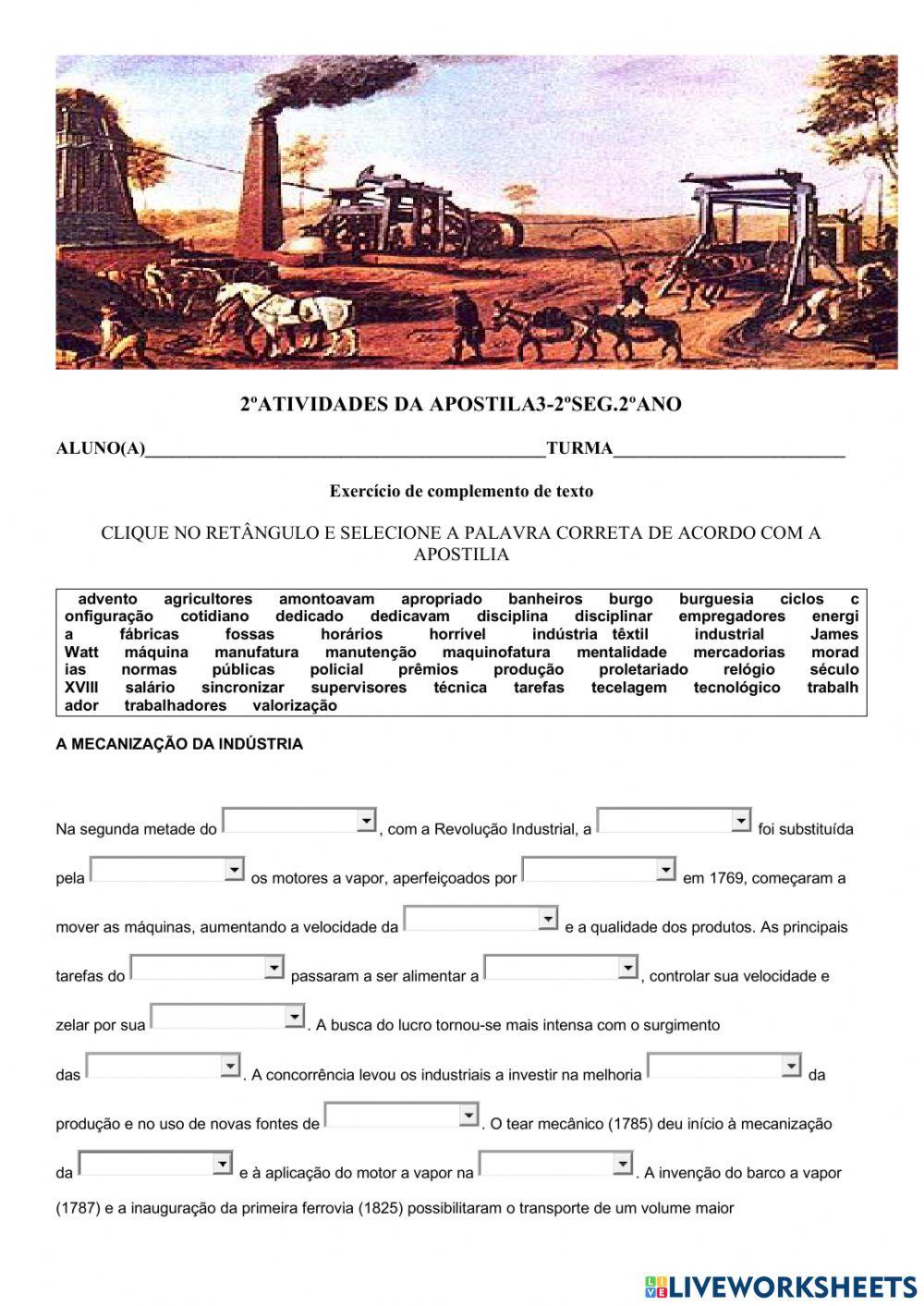 Atividades 3apostila 2ªatividades-2ºseg.2ºano