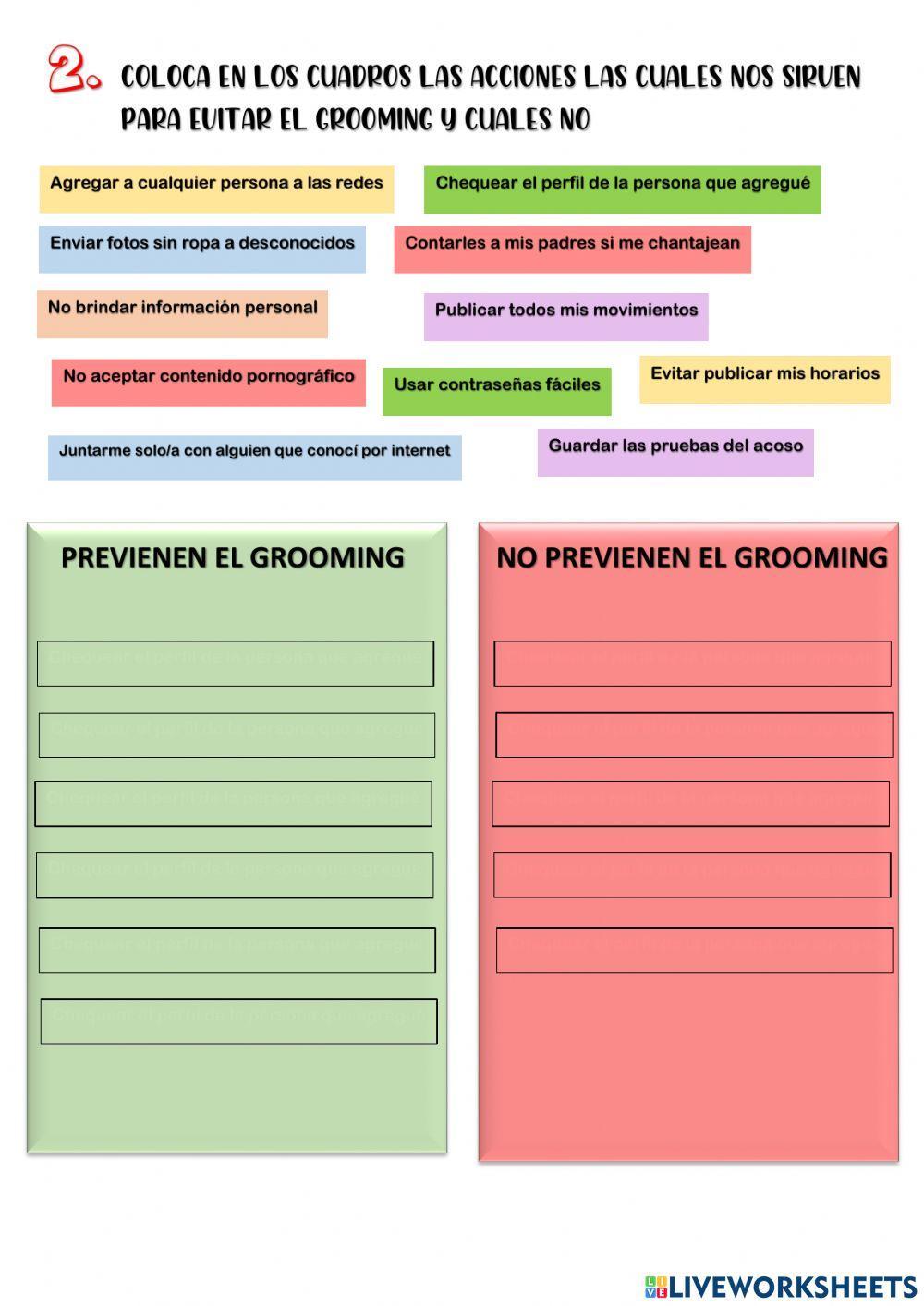 Grooming y Redes Sociales