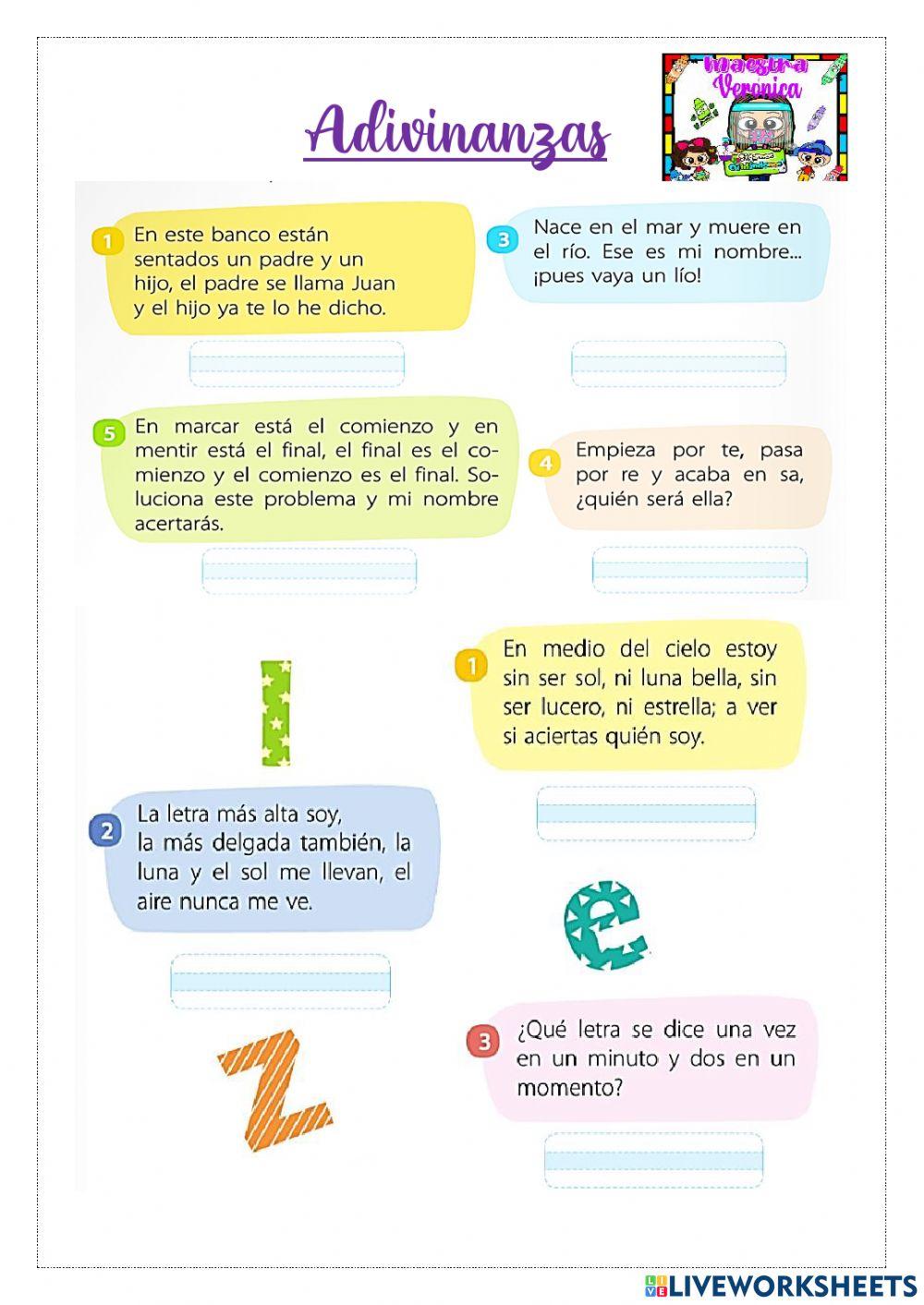 Adivinanzas