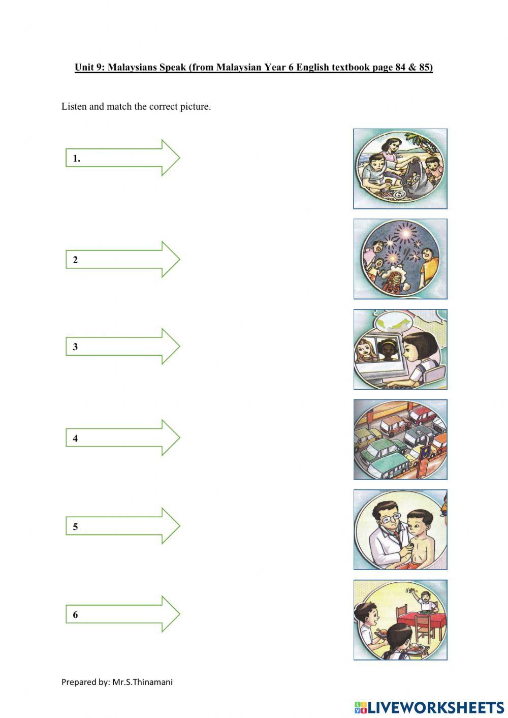 Unit 9: Malaysians Speak