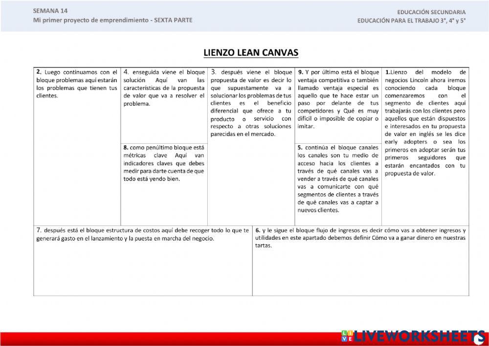Mi primer proyecto de emprendimiento vi parte