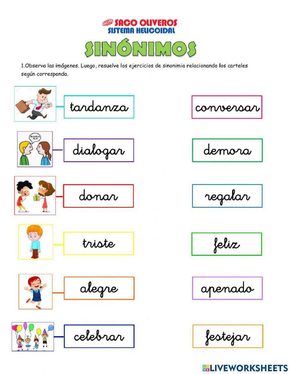 Sinínimos