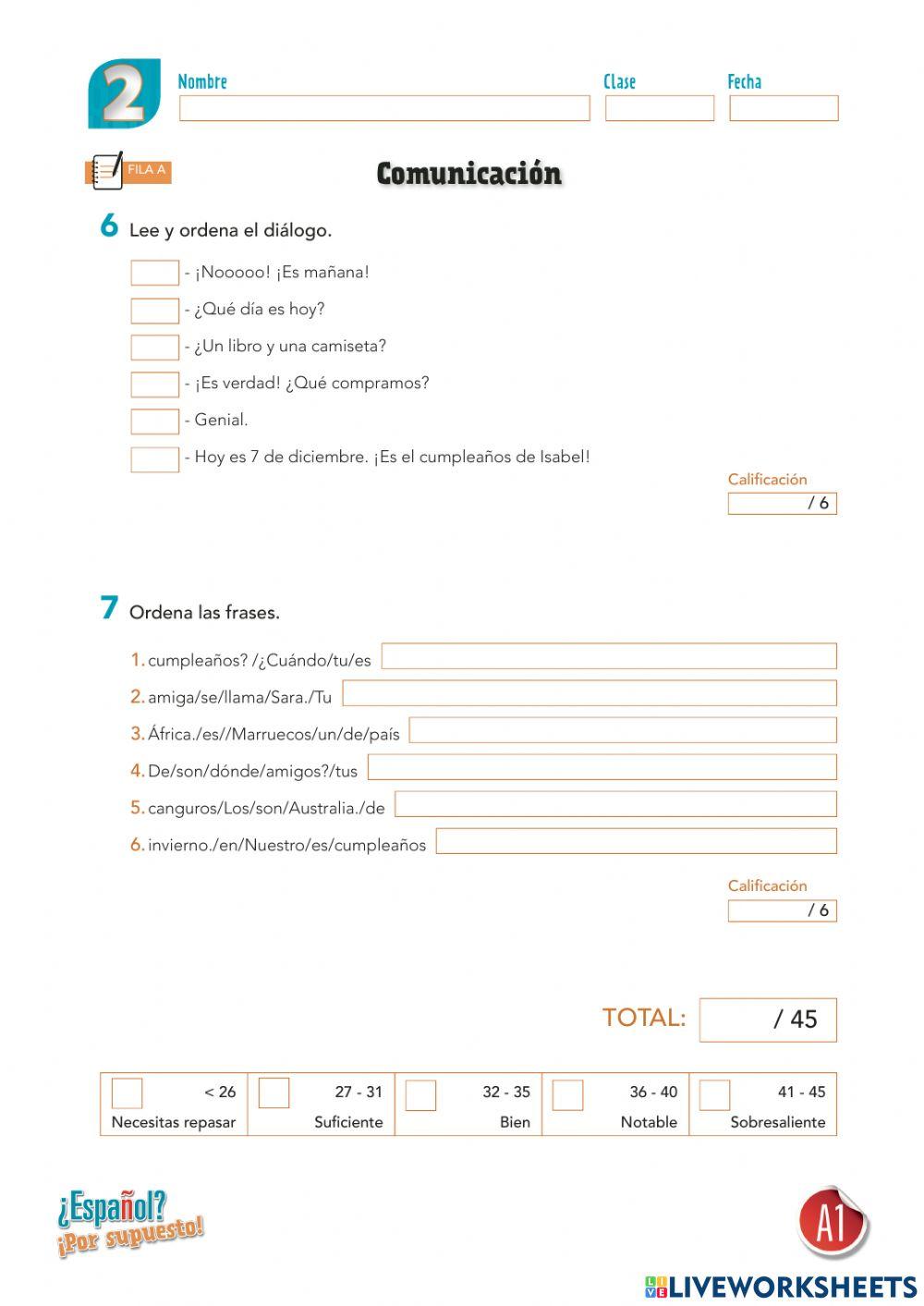 Prueba -Por supuesto
