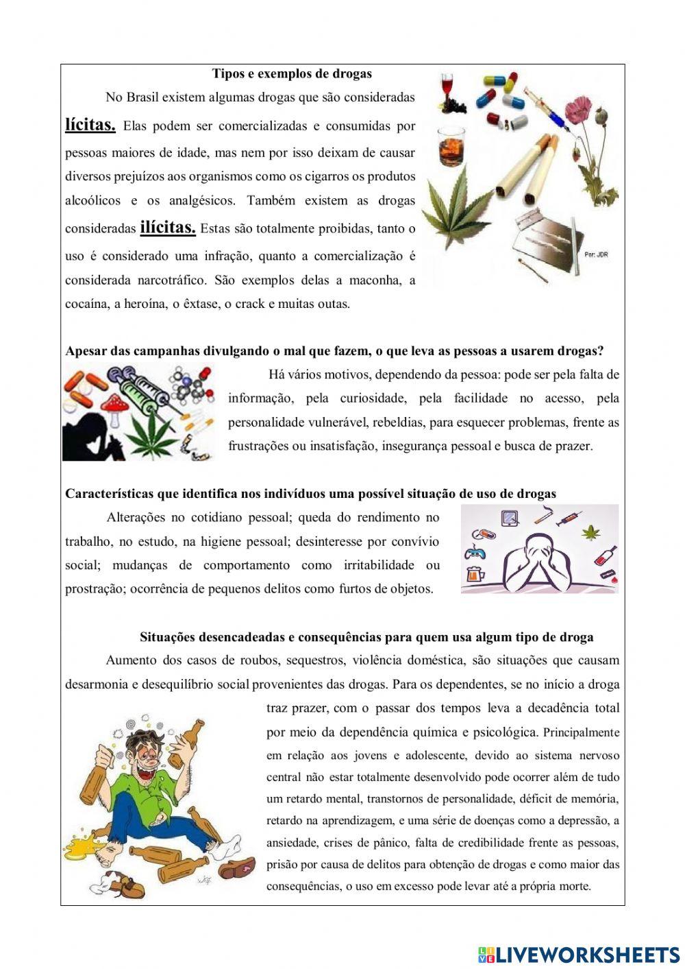 Prevenção ao uso de Drogas