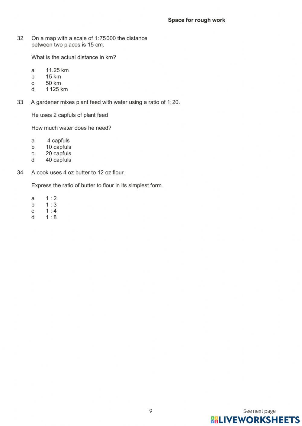 City and guilds maths