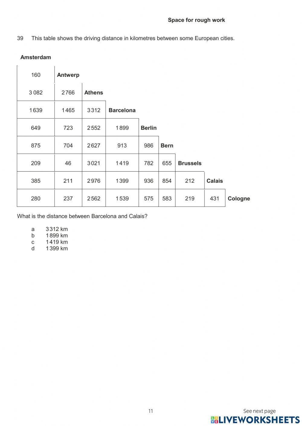 City and guilds maths