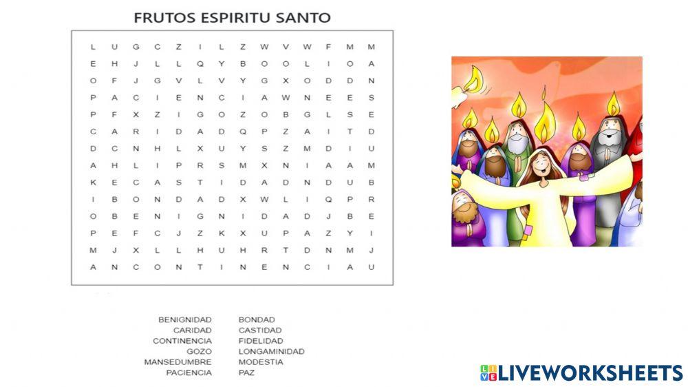 Frutos de espiritu santo