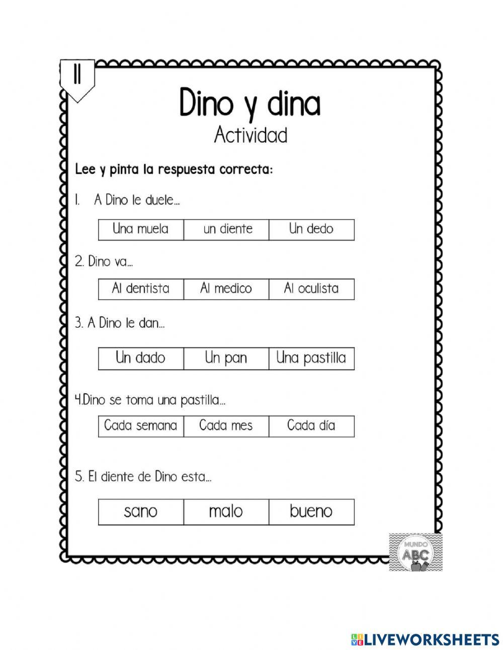 Ficha de comprensiòn