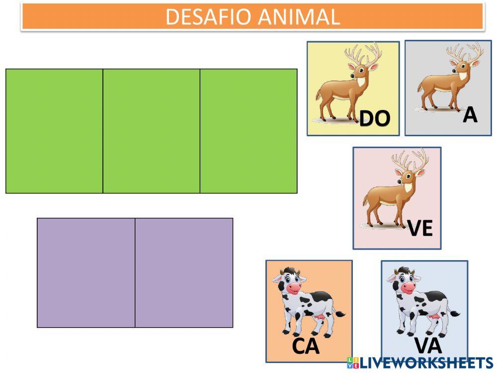 Desafio animal