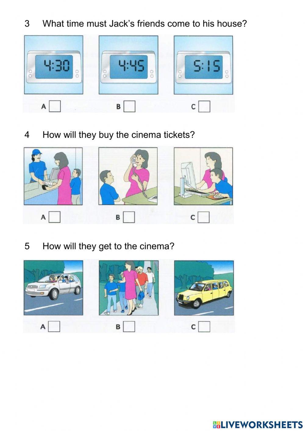 Flyers Listening Practice 21