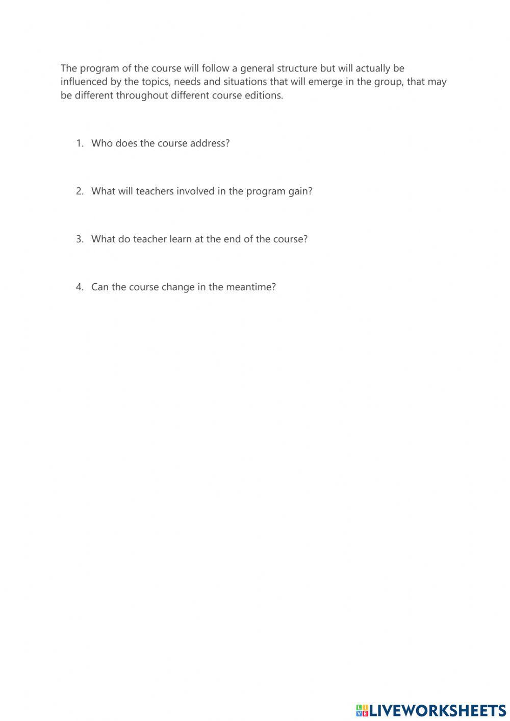 coaching for teaching