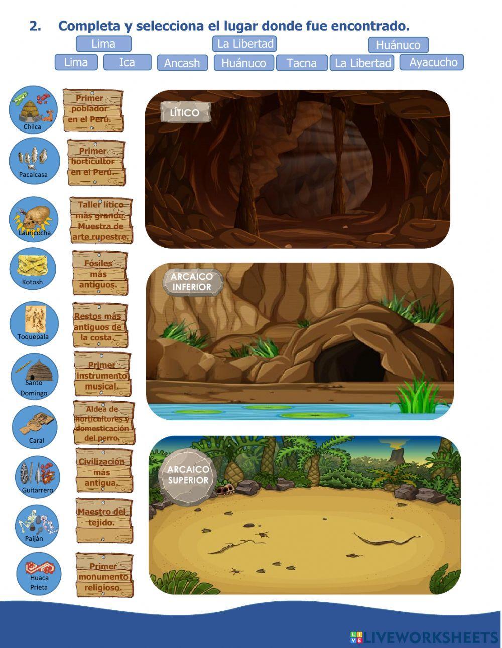 Primeros pobladores del Perú